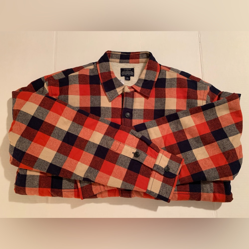 J. Crew Factory Mens Shacket -Size L- NWT